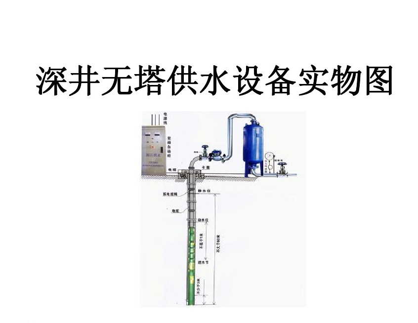 沂南县井泵无塔式供水设备